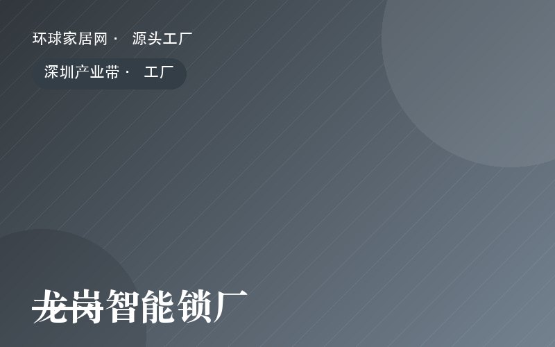 龙岗智能锁厂